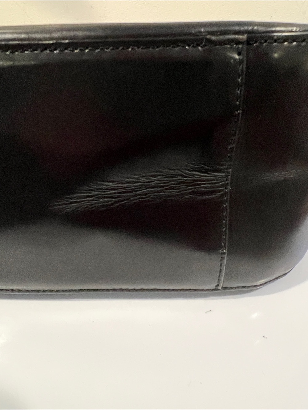 Burberry Black Leather Novacheck Plaid Shoulder Bag with COA - Picture 15 of 17
